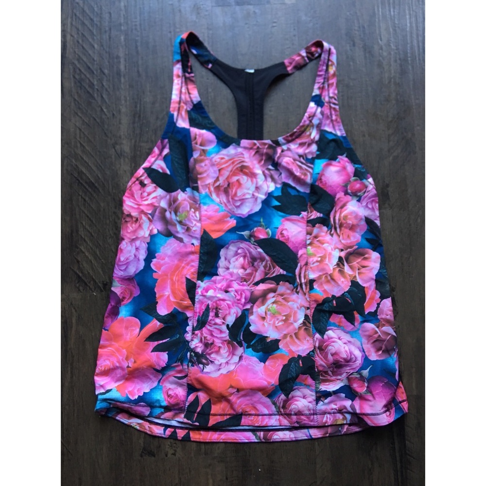 Lululemon flower tank